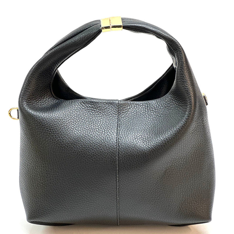 Nano Leather Handbag – Handmade in Florence from Genuine Italian Calf Leather - Leather Italiano
