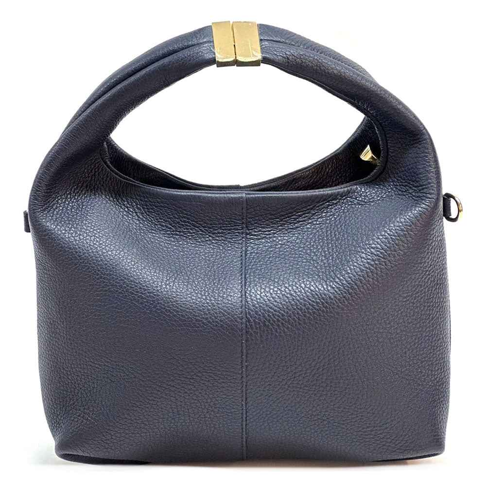 Nano Leather Handbag – Handmade in Florence from Genuine Italian Calf Leather - Leather Italiano