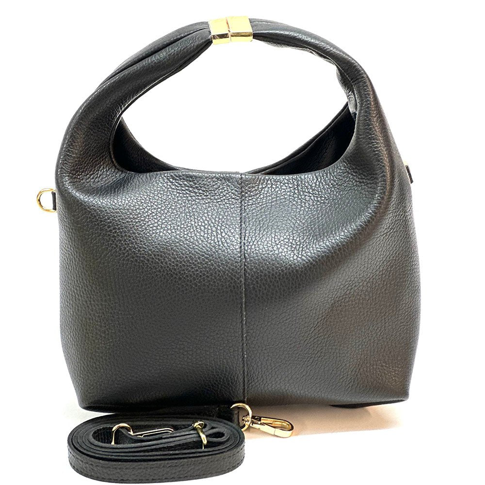 Nano Leather Handbag – Handmade in Florence from Genuine Italian Calf Leather - Leather Italiano