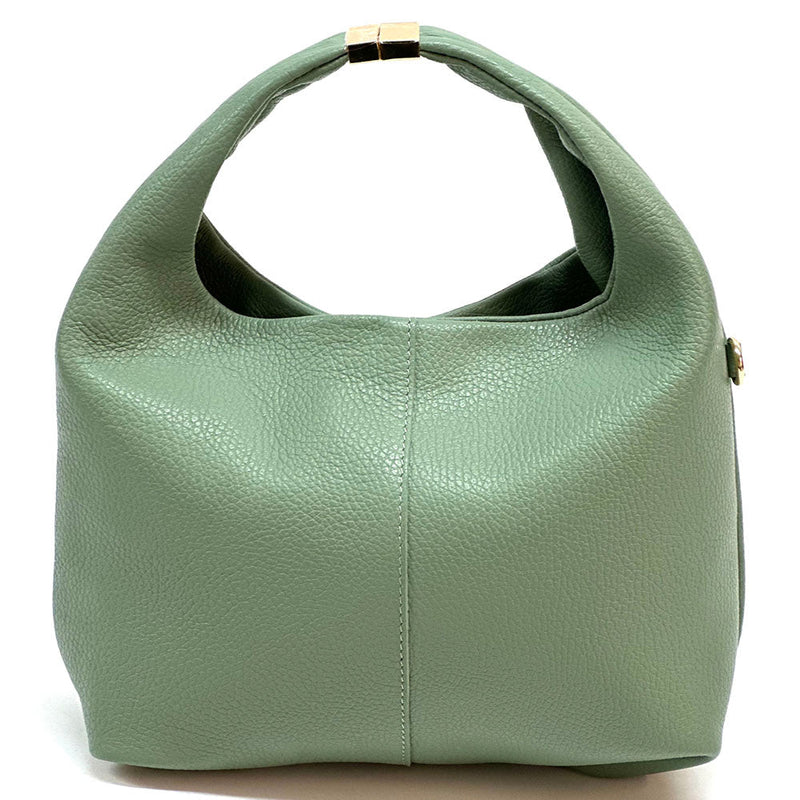 Nano Leather Handbag – Handmade in Florence from Genuine Italian Calf Leather - Leather Italiano