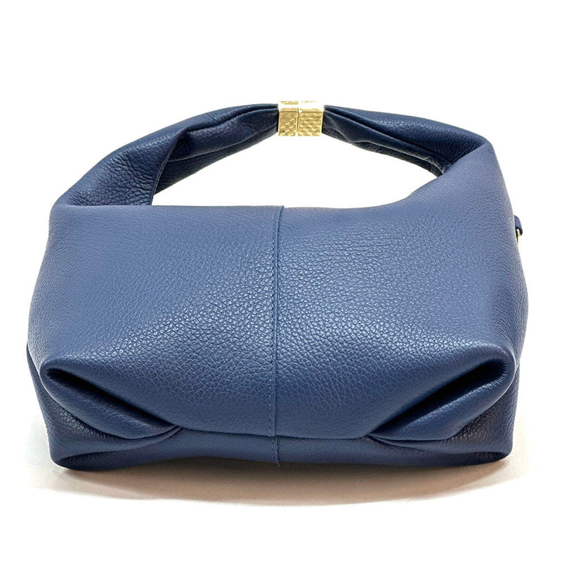 Nano Leather Handbag – Handmade in Florence from Genuine Italian Calf Leather - Leather Italiano