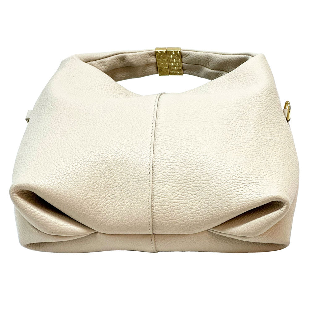 Nano Leather Handbag – Handmade in Florence from Genuine Italian Calf Leather - Leather Italiano