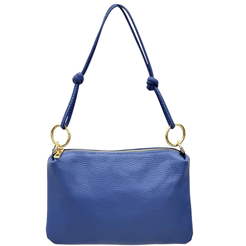 Neriva Soft Cow Leather Mini Shoulder and Crossbody Bag - Leather Italiano