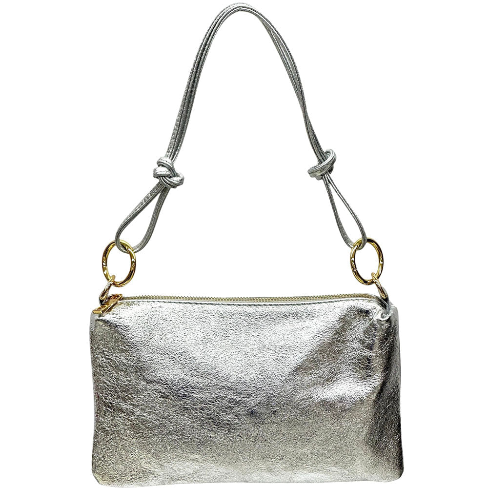 Neriva Soft Cow Leather Mini Shoulder and Crossbody Bag - Leather Italiano