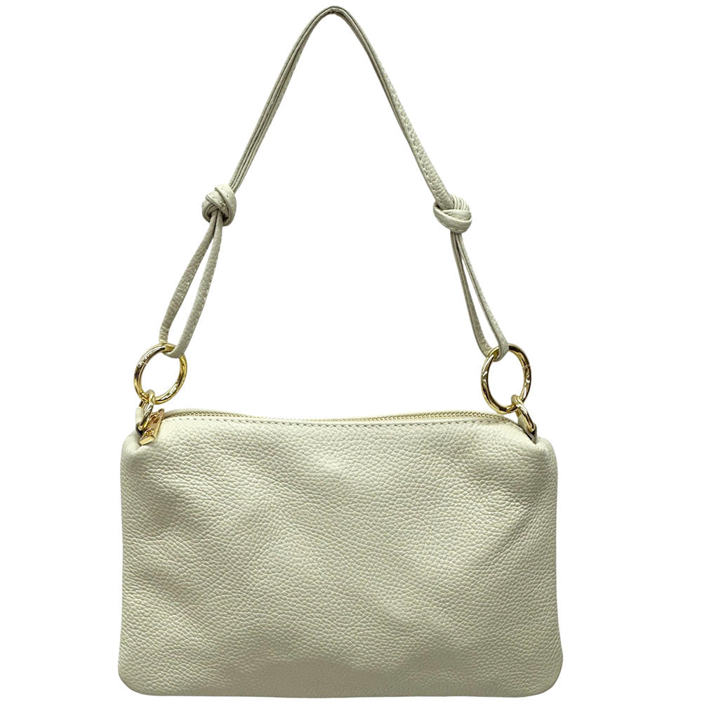 Neriva Soft Cow Leather Mini Shoulder and Crossbody Bag - Leather Italiano