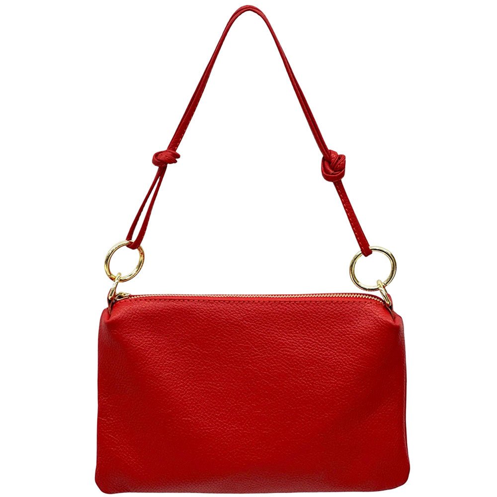 Neriva Soft Cow Leather Mini Shoulder and Crossbody Bag - Leather Italiano