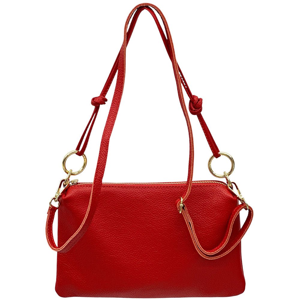 Neriva Soft Cow Leather Mini Shoulder and Crossbody Bag - Leather Italiano