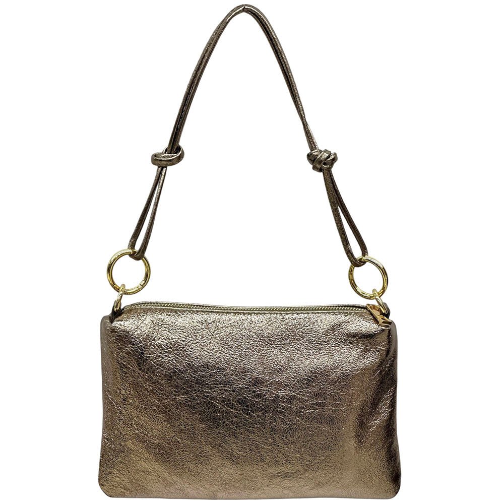 Neriva Soft Cow Leather Mini Shoulder and Crossbody Bag - Leather Italiano