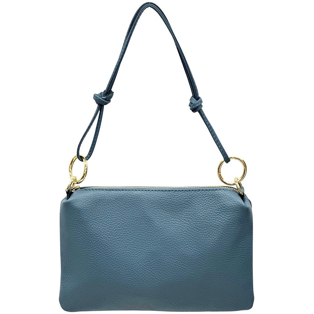 Neriva Soft Cow Leather Mini Shoulder and Crossbody Bag - Leather Italiano