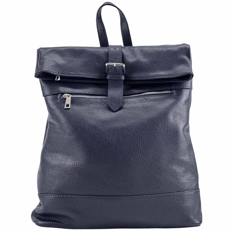 Nicola Leather Backpack – Italian Minimalist Craftsmanship - Leather Italiano
