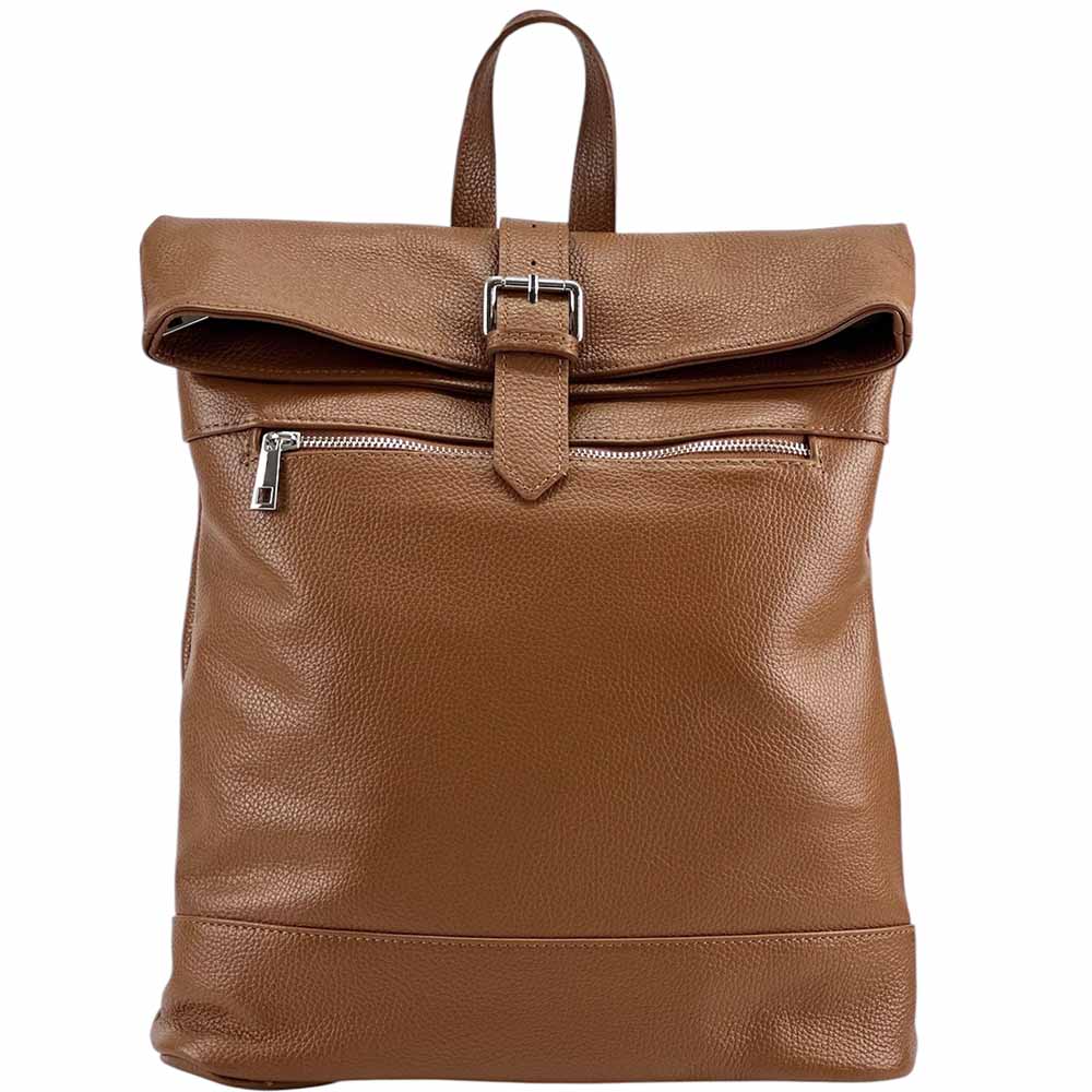 Nicola Leather Backpack – Italian Minimalist Craftsmanship - Leather Italiano
