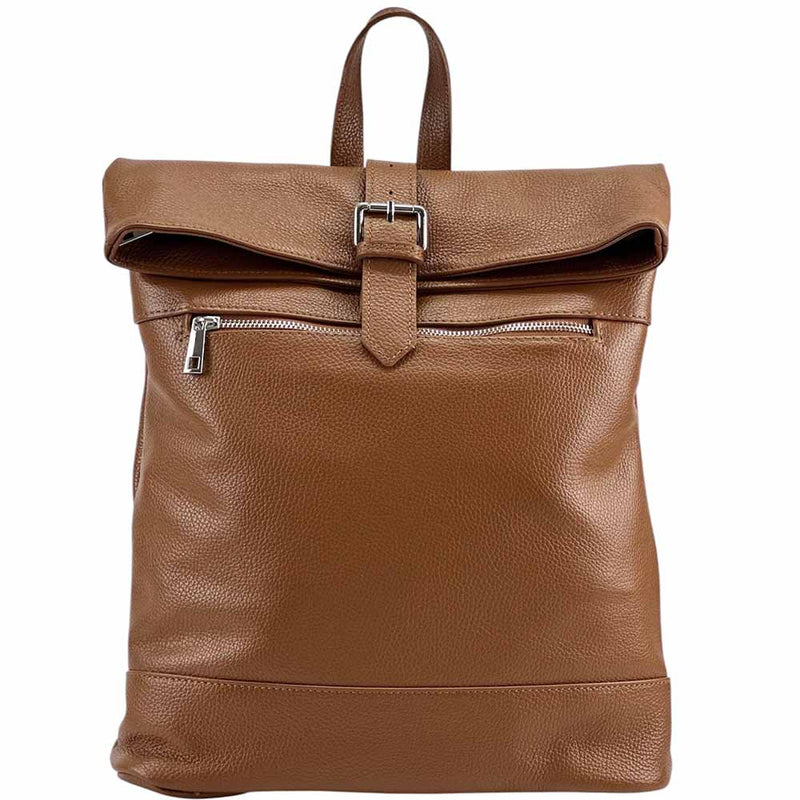 Nicola Leather Backpack – Italian Minimalist Craftsmanship - Leather Italiano