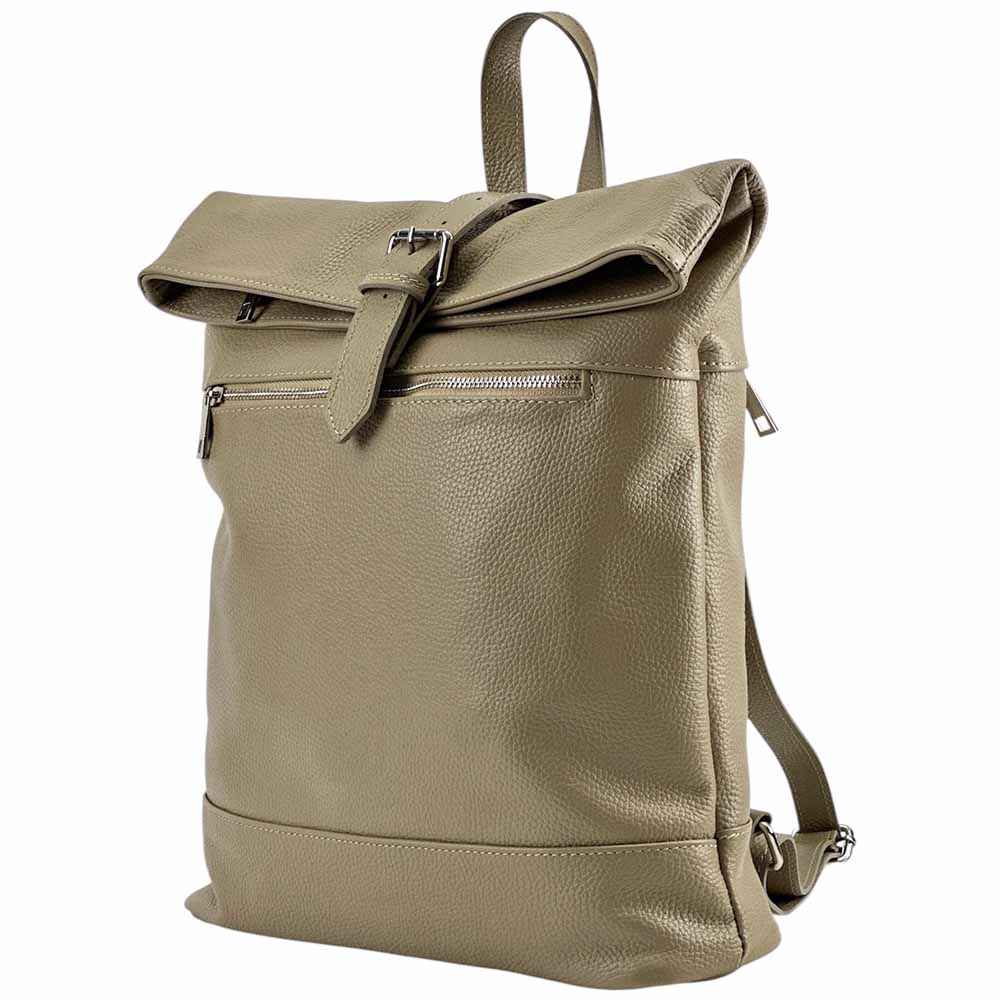 Nicola Leather Backpack – Italian Minimalist Craftsmanship - Leather Italiano