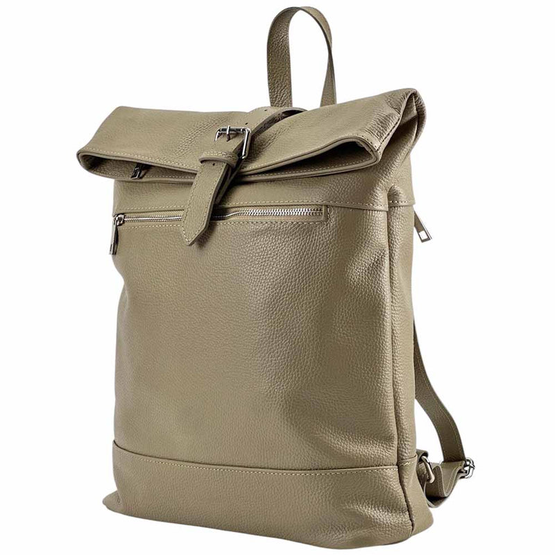 Nicola Leather Backpack – Italian Minimalist Craftsmanship - Leather Italiano