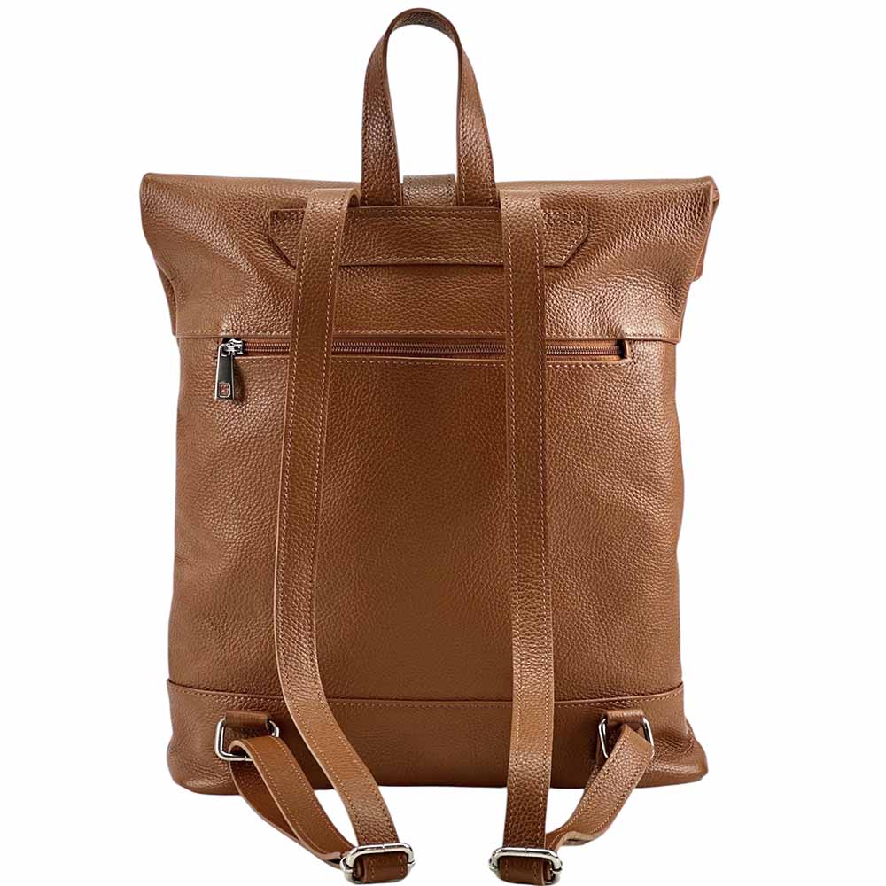 Nicola Leather Backpack – Italian Minimalist Craftsmanship - Leather Italiano