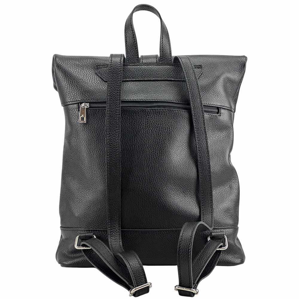 Nicola Leather Backpack – Italian Minimalist Craftsmanship - Leather Italiano