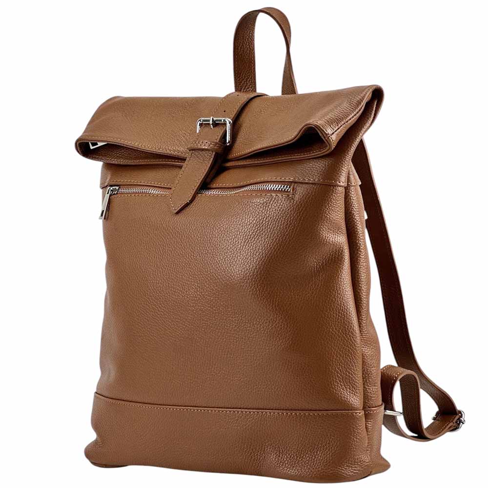 Nicola Leather Backpack – Italian Minimalist Craftsmanship - Leather Italiano