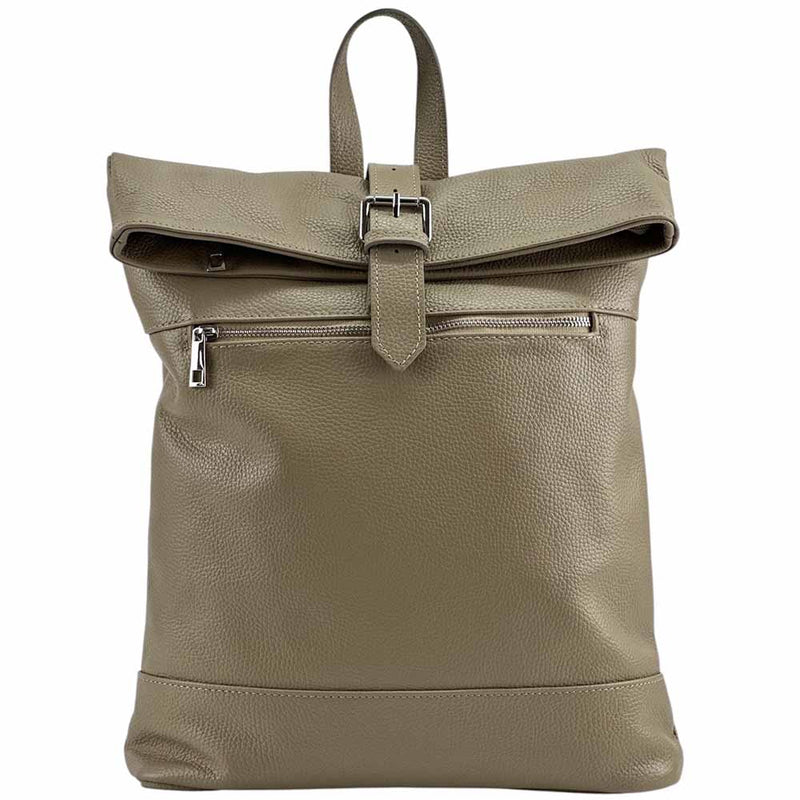 Nicola Leather Backpack – Italian Minimalist Craftsmanship - Leather Italiano