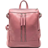 Olivia Women's Italian Leather Backpack - Leather Italiano