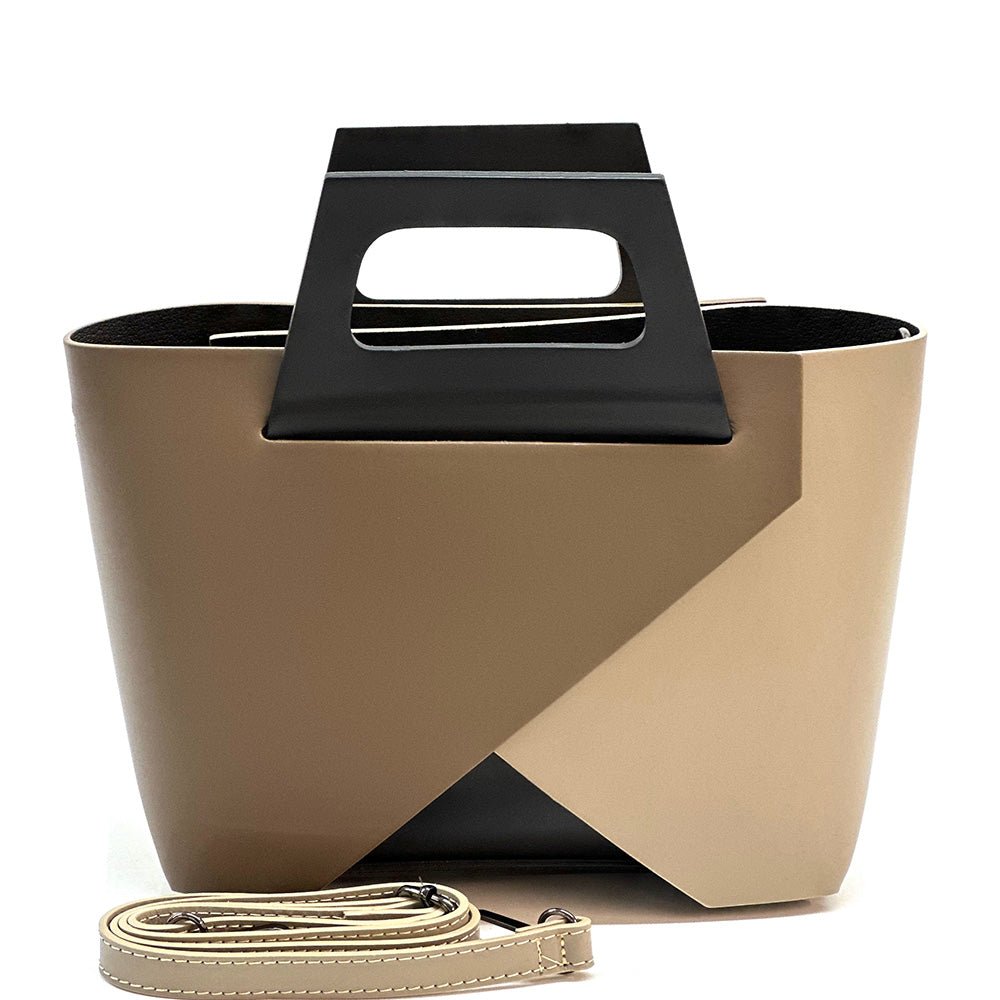 Ornella leather Handbag - Leather Italiano