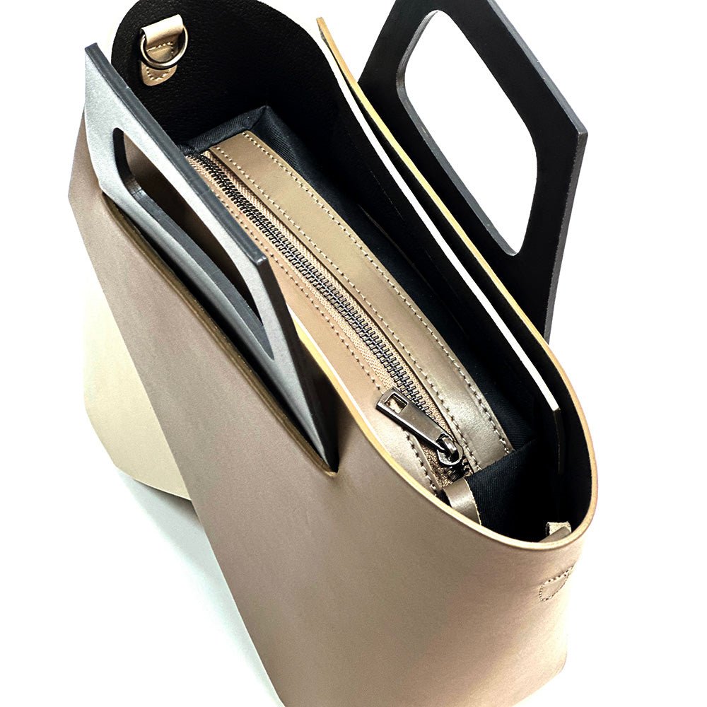 Ornella leather Handbag - Leather Italiano