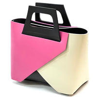 Ornella leather Handbag - Leather Italiano