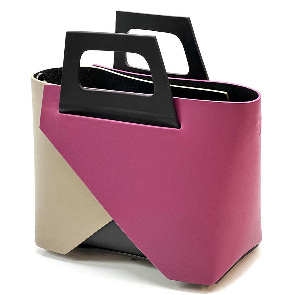 Ornella leather Handbag - Leather Italiano