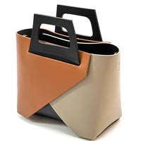 Ornella leather Handbag - Leather Italiano