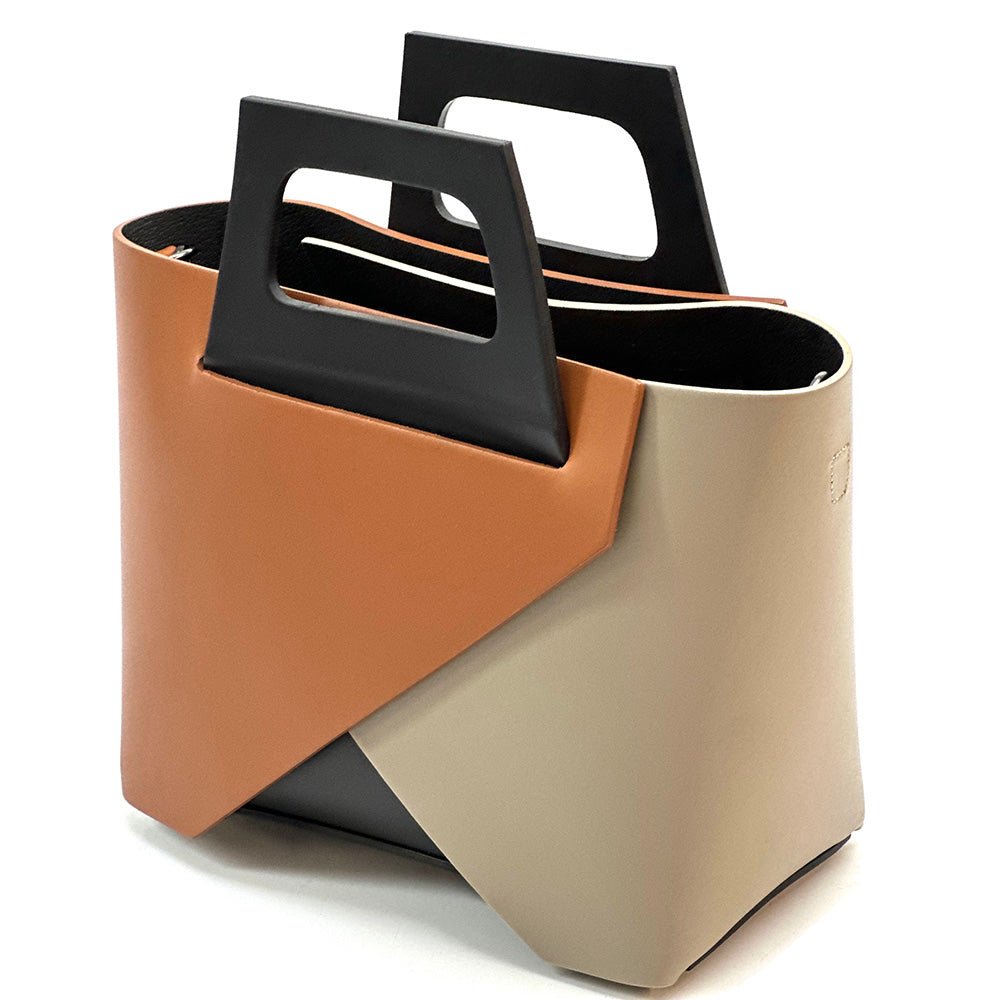 Ornella leather Handbag - Leather Italiano