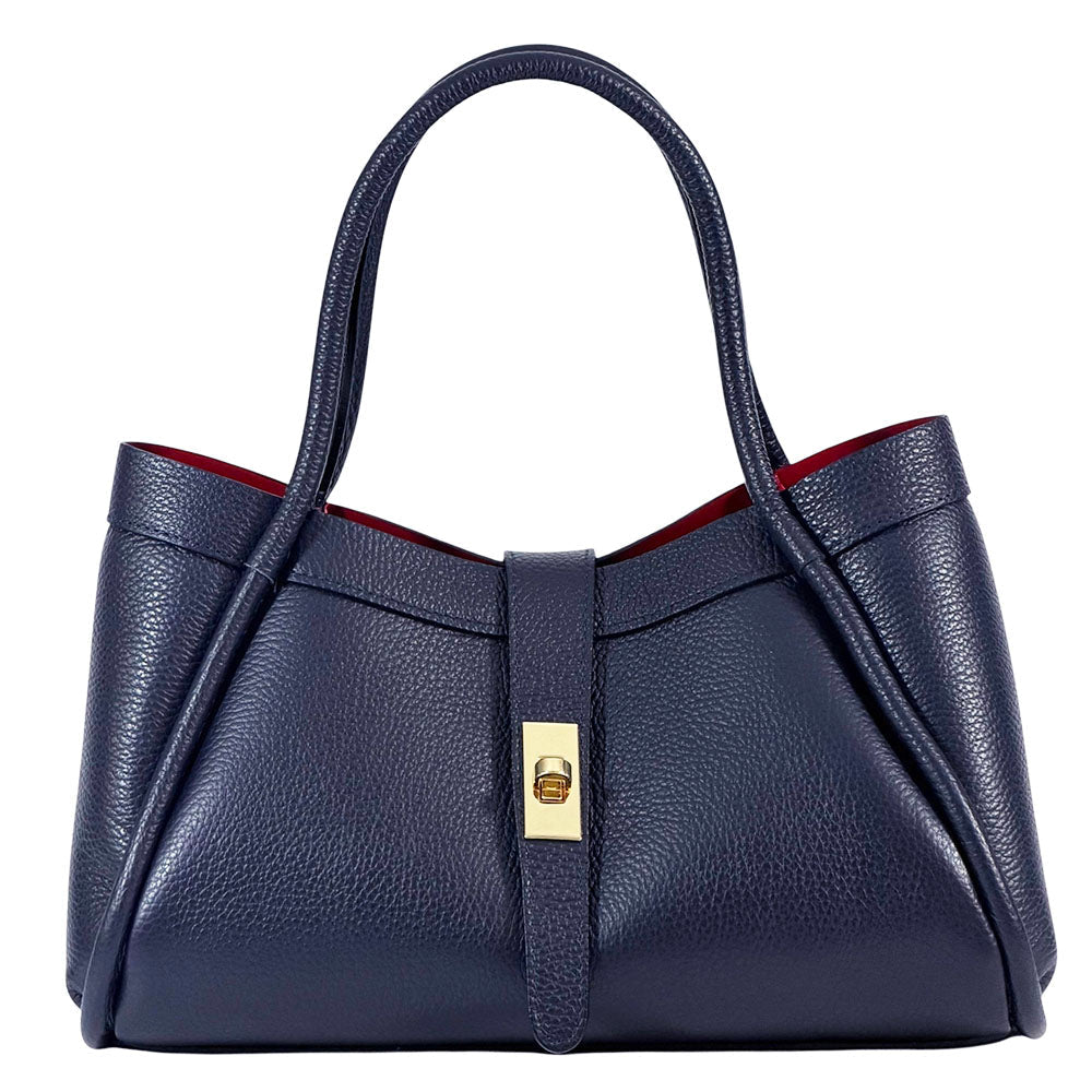 Ottilia Italian Leather Handbag - Leather Italiano