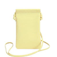 Perla Cow Leather Phone Crossbody Bag - Leather Italiano