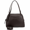 Pia Leather Shoulder Bag – Handmade in Florence from Pebbled Italian Leather - Leather Italiano