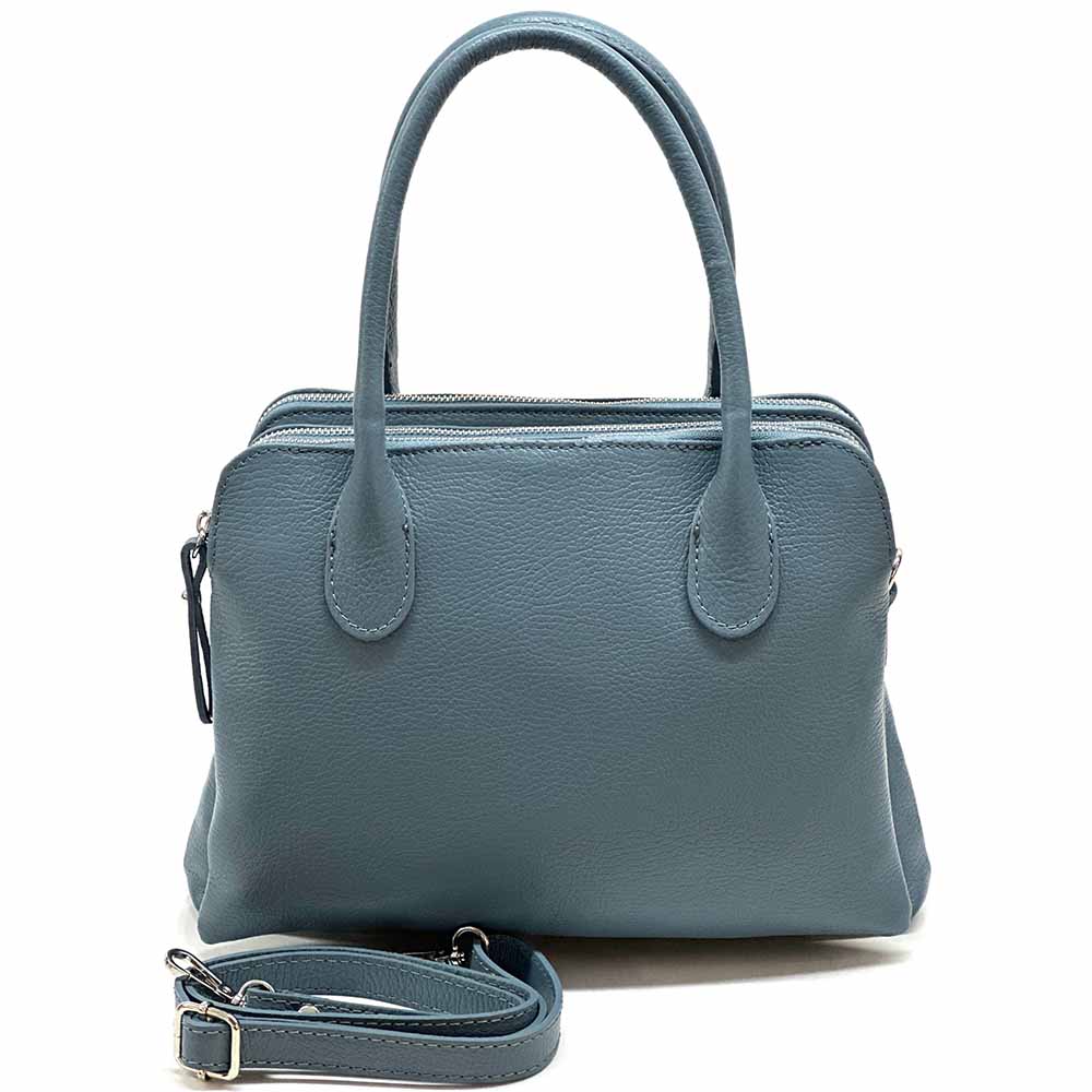Pierluigi Full - Grain Italian Leather Handbag – Structured Elegance & Function - Leather Italiano