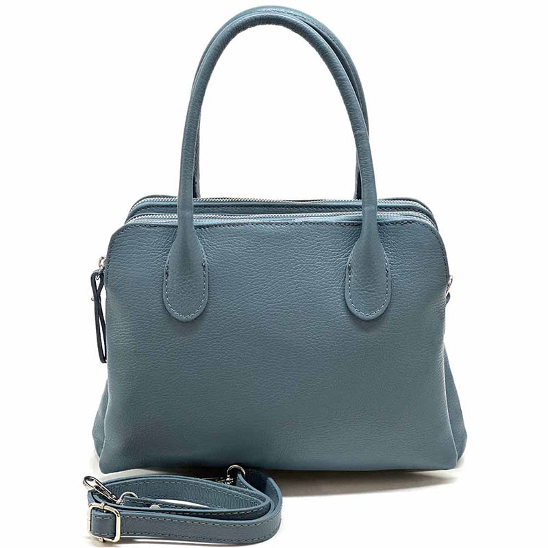 Pierluigi Full - Grain Italian Leather Handbag – Structured Elegance & Function - Leather Italiano