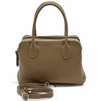 Pierluigi Full - Grain Italian Leather Handbag – Structured Elegance & Function - Leather Italiano