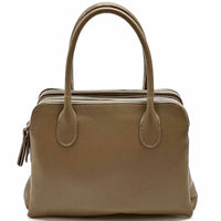 Pierluigi Full - Grain Italian Leather Handbag – Structured Elegance & Function - Leather Italiano