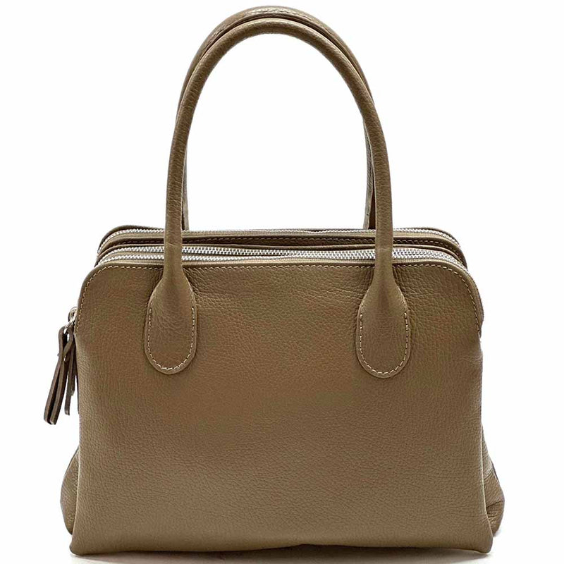 Pierluigi Full - Grain Italian Leather Handbag – Structured Elegance & Function - Leather Italiano