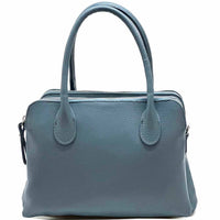 Pierluigi Full - Grain Italian Leather Handbag – Structured Elegance & Function - Leather Italiano