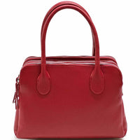 Pierluigi Full - Grain Italian Leather Handbag – Structured Elegance & Function - Leather Italiano