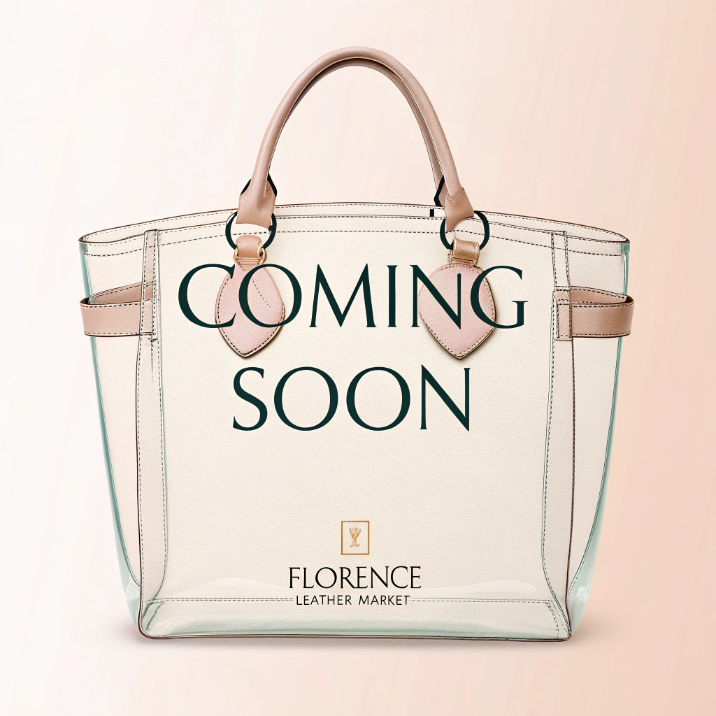 Cow leather bucket bag small