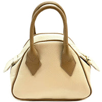 Portofino Italian Handmade Small Leather Handbag - Leather Italiano