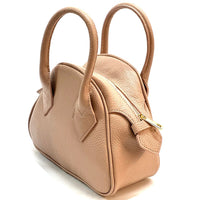 Portofino Italian Handmade Small Leather Handbag - Leather Italiano