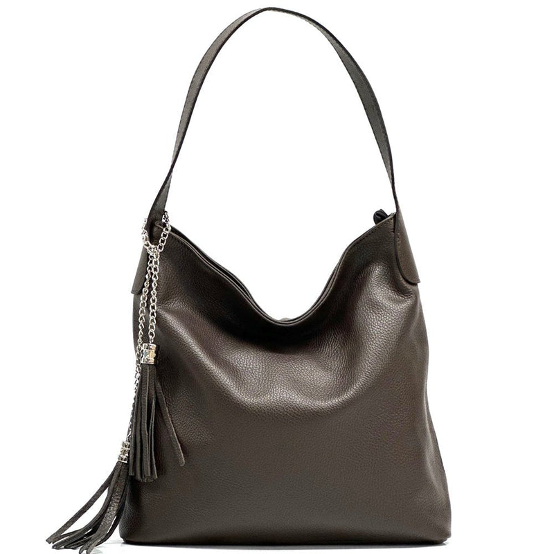 Prudenzia Butter Soft Leather Shoulder Bag - Leather Italiano