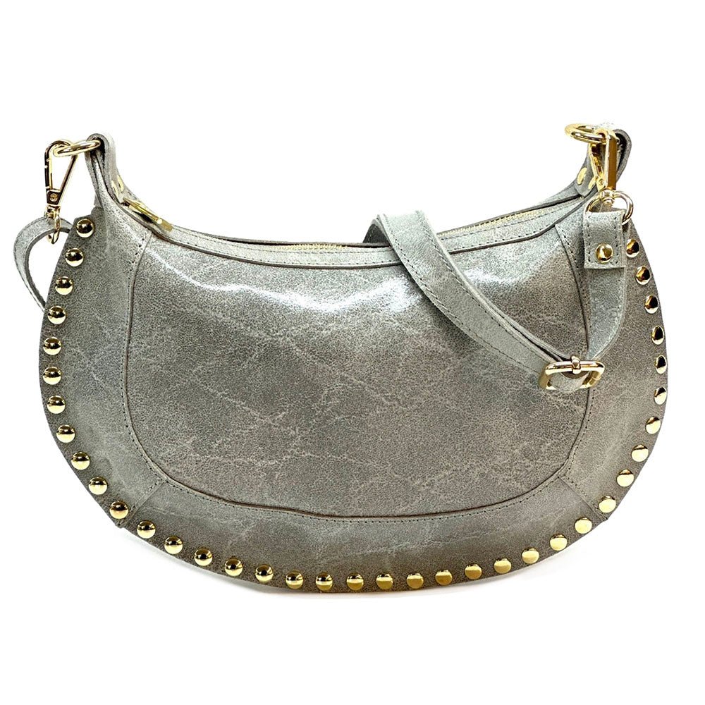 Rachele Italian Leather Crossbody Bag – Handmade in Florence - Leather Italiano