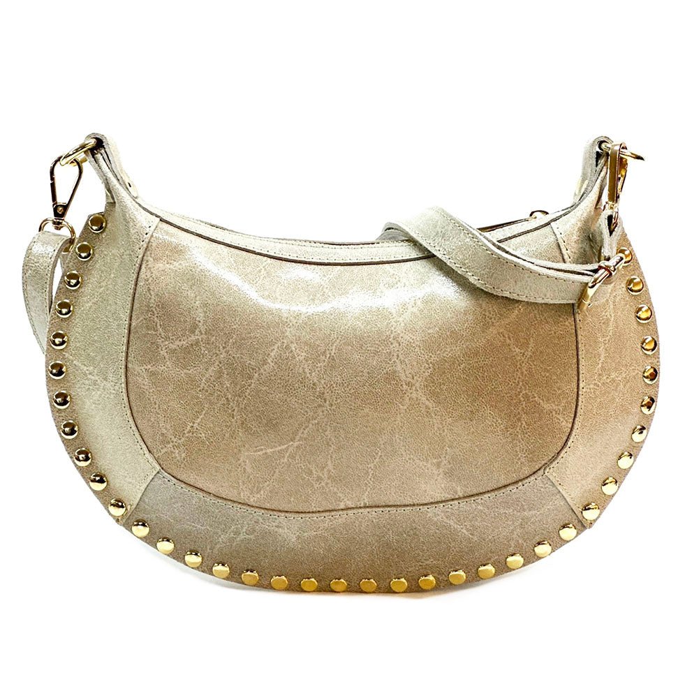 Rachele Italian Leather Crossbody Bag – Handmade in Florence - Leather Italiano