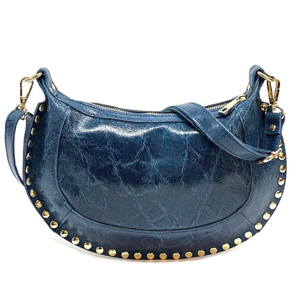 Rachele Italian Leather Crossbody Bag – Handmade in Florence - Leather Italiano