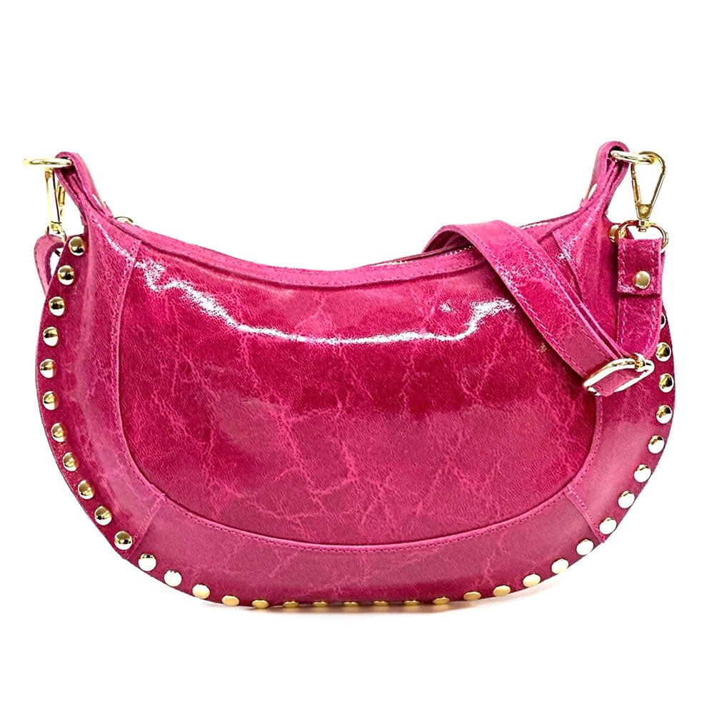 Rachele Italian Leather Crossbody Bag – Handmade in Florence - Leather Italiano