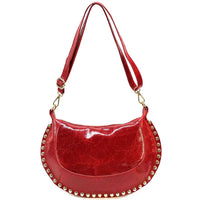 Rachele Italian Leather Crossbody Bag – Handmade in Florence - Leather Italiano