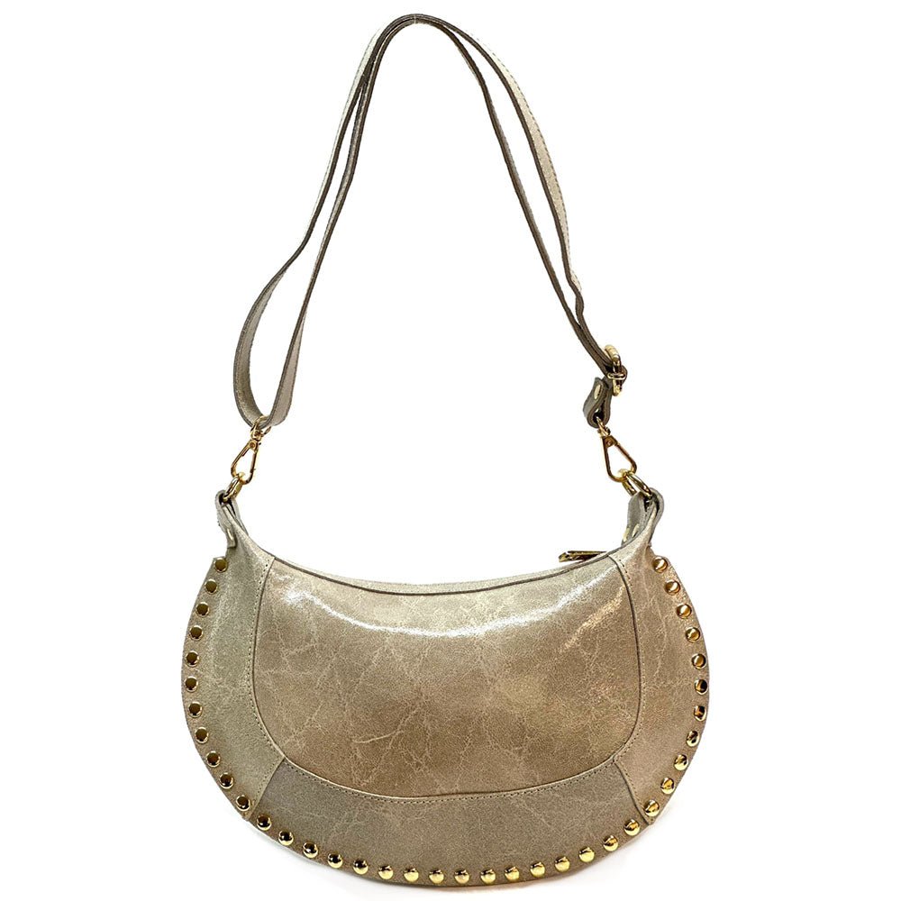 Rachele Italian Leather Crossbody Bag – Handmade in Florence - Leather Italiano