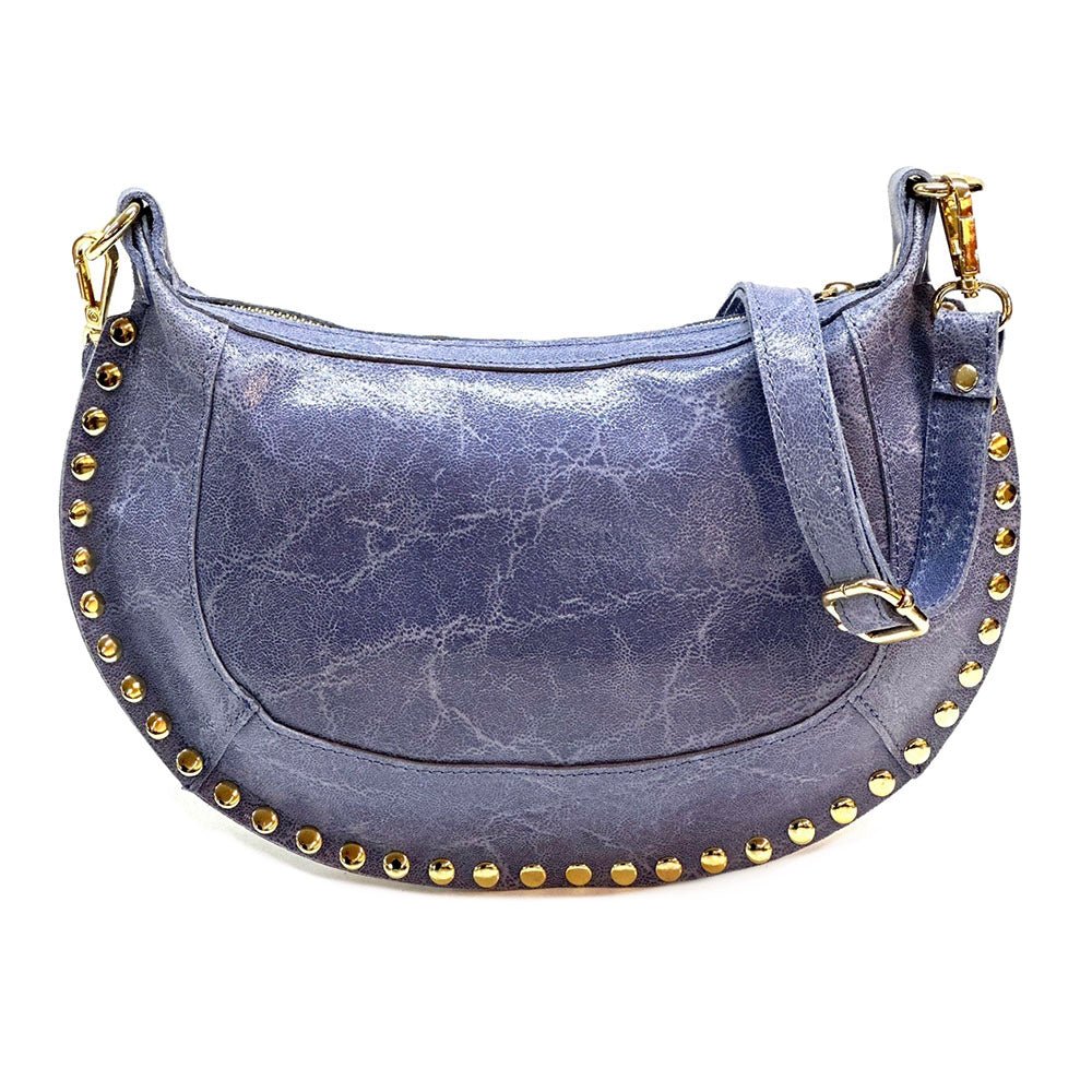 Rachele Italian Leather Crossbody Bag – Handmade in Florence - Leather Italiano